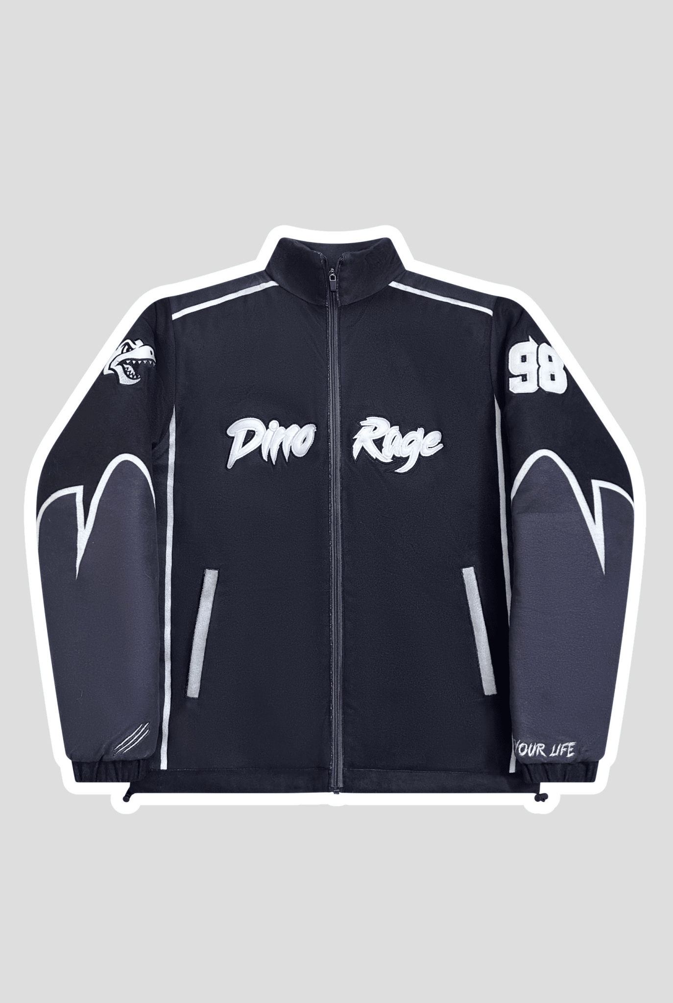 Winter Jacket "RISE" - DARK NIGHT - Dino RageJacket